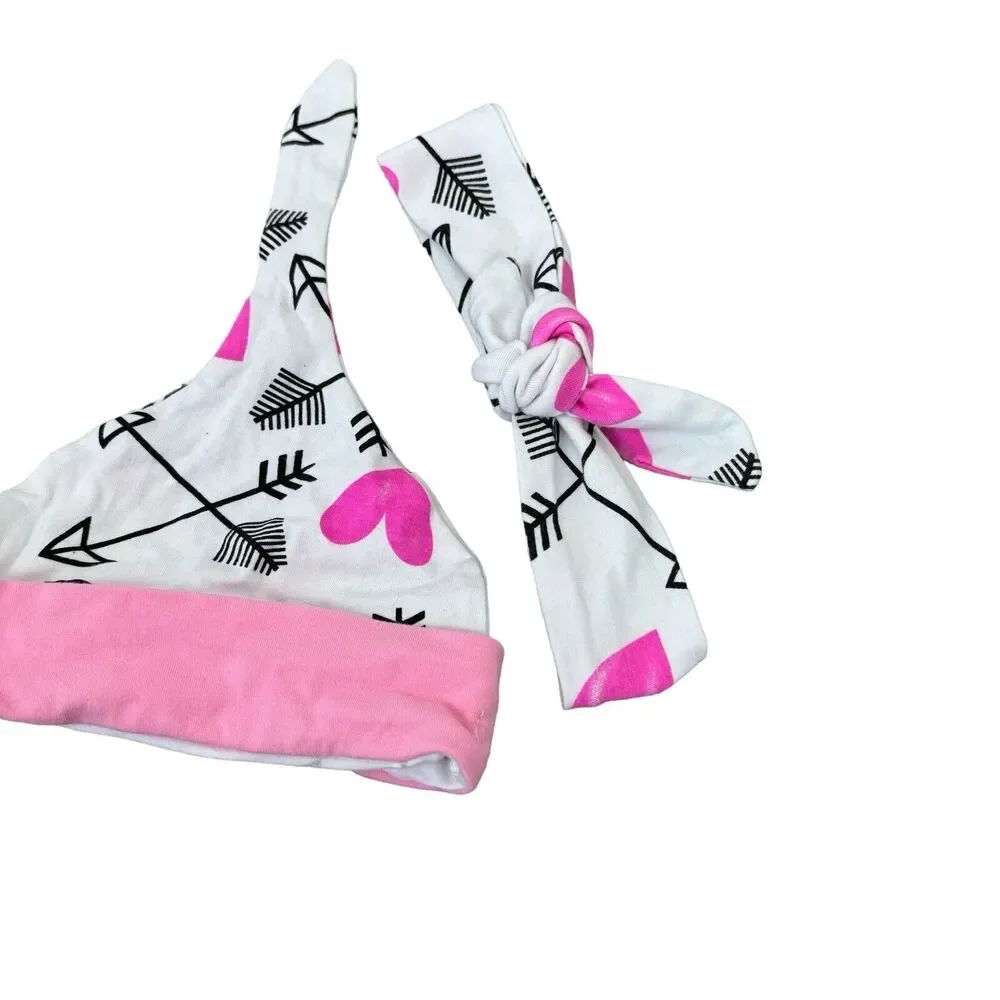 Headband Baby Toddler Lot Print Bows
